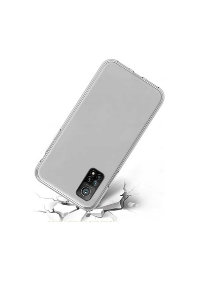 Xiaomi Mi 10T Pro 5G Kılıf Enjoy 360 Derece Tam Kaplayan Silikon Renksiz