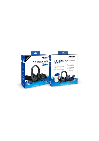Dobe PS4 5 Li Set Kulaklık Şarj Ve Oyun Standı Kablo Analog Kor