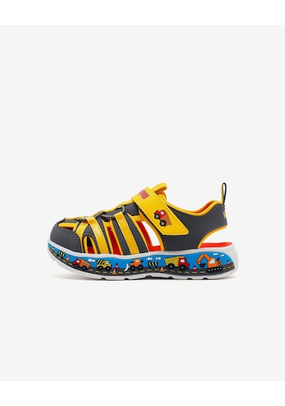 Skechers Play Scene Splash Küçük Erkek Çocuk Gri Sandalet 407041n Ccyl Gri