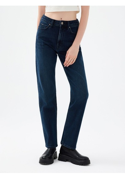 LOFT Comfort Straight Comfort Fit Kadın Pantolon Lf2040544 Q1.v1 Denim