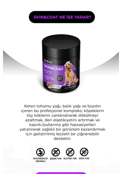 Köpek Deri Ve Tüy Sağlığı Paketi