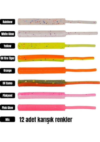 Effe Baby Worm 5.2 Cm Lrf Silikonu
