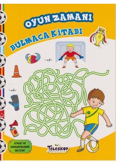 Oyun Zamanı-Bulmaca Kitabı- Teleskop Popüler Bilim
