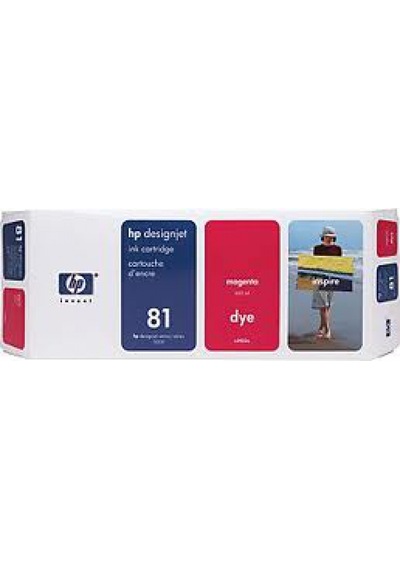 Hp 81 C4932A Kırmızı Kartuş Eski