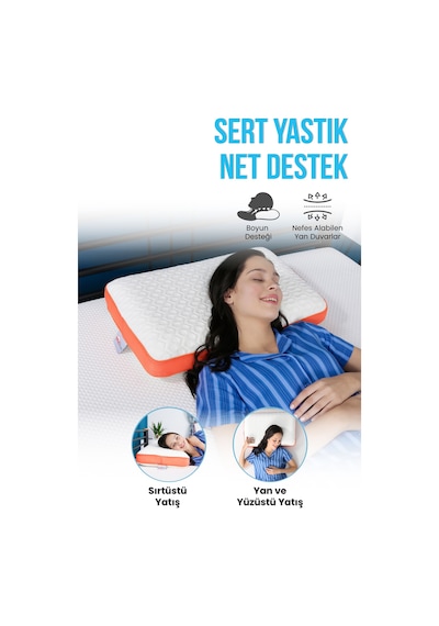 Viscofoam Ergofoam Galaxy Motion Ortopedik Yastık Sert Visco Yastık Firm 3.0