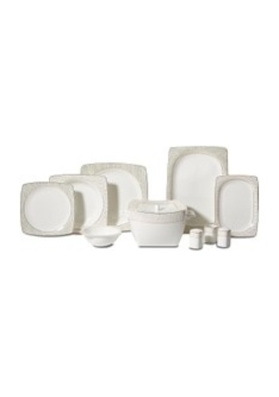 Korkmaz A8444 Bone Selection 60 Parça Kare Yemek Takımı