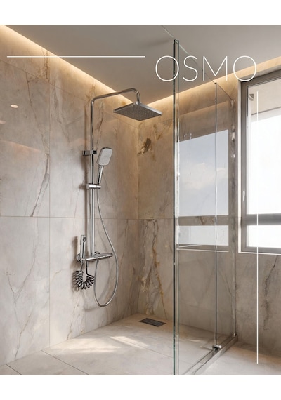 Osmo Piano Banyo Bataryası Ve Duş Sistemi Acar 24.04.200 Açık Gri