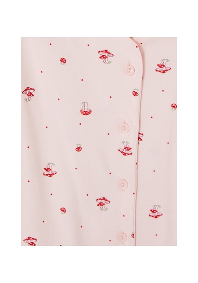 Lcw Dream Pembe V Yaka Desenli Kadın Pijama Takım