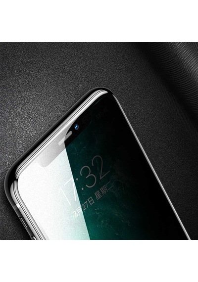 Apple Uyumlu   iPhone 11 Pro Anti-Dust Mat Privacy Hayalet Cam Ekran Koruyucu
