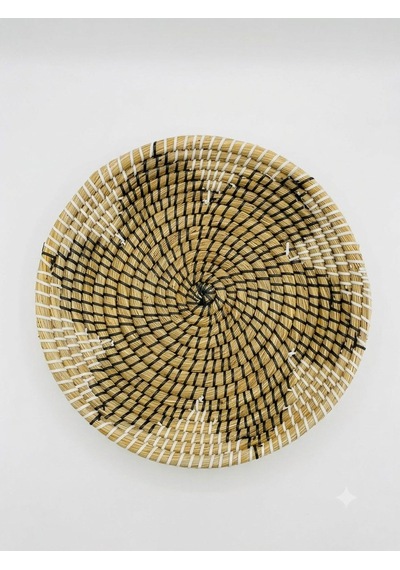 Meyvelik Yuvarlak Sepet Kçk 35 X 7 Cm Bej