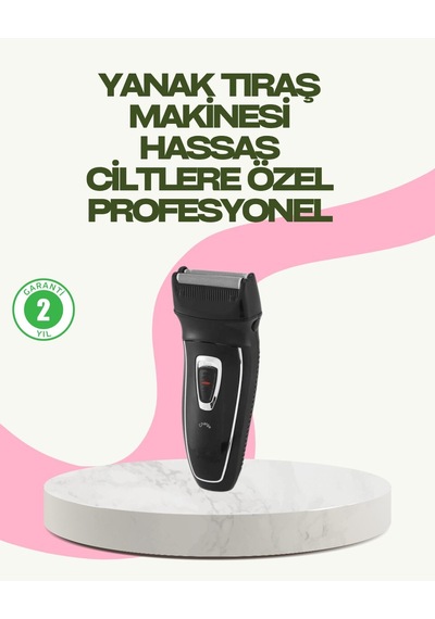 Darbelere Dayanıklı Kablosuz Erkek Tıraş Aleti Mh-hs9751-2987