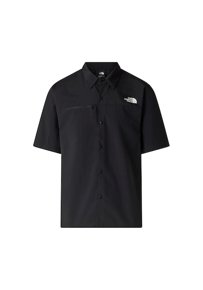 The North Face M Packable Short Sleeve Shırt Erkek Tişört Nf0a8ftqjk31 Siyah