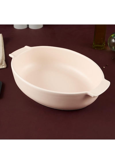 Tr Yıldız Elissa Oval Fırın Kabı Mat Beyaz 31 Cm Diğer