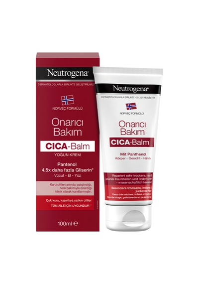 Neutrogena Cica Balm Onarıcı Bakım Krem 100 Ml