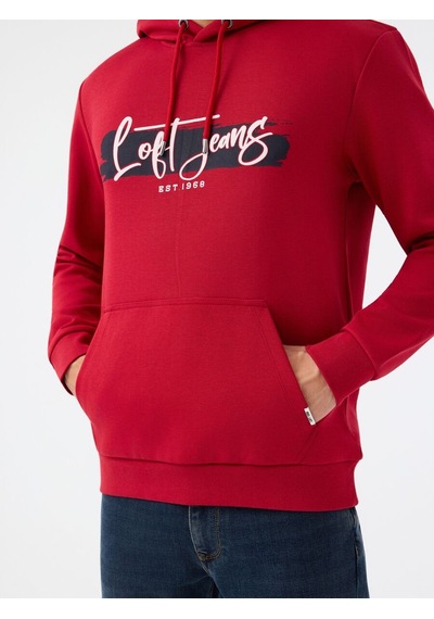 LOFT Regular Fit Erkek Sweatshirt Lf2041912 Q1.v1 Bordo