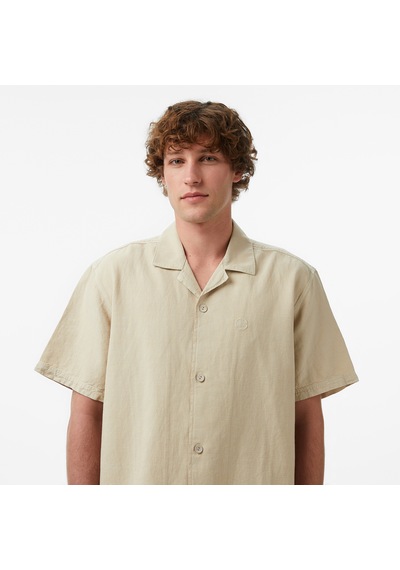 Unıted4 Comfort Fit Erkek Krem Gömlek Tema