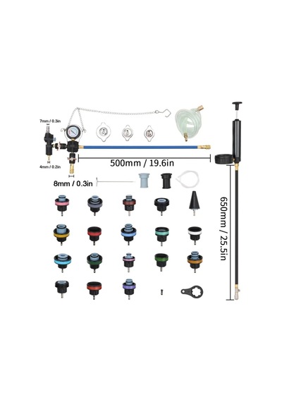 Nt Tools Nth1040 Radyatör Kaçak Test Cihazı 28 Parça