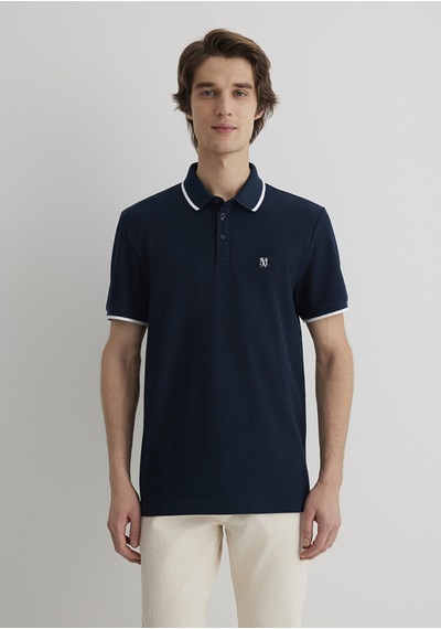 Mavi - Lacivert Polo Tişört 066039-30651 - 433121551 Lacivert