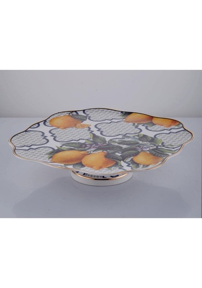 Lamedore Lemons Serisi Pasta -kek Standı 30 Cm 1jyc-304 Çok Renkli
