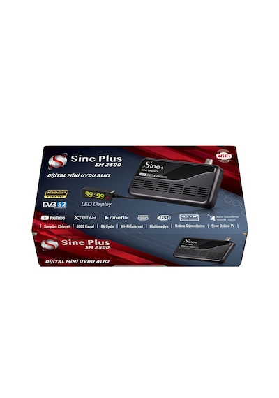 Sine Plus SM2500 HD Uydu Alıcısı