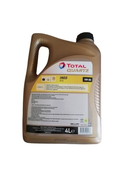 Total Quartz Ineo Ecs 5W-30 Dpf Tam Sentetik Motor Yağı 4 L