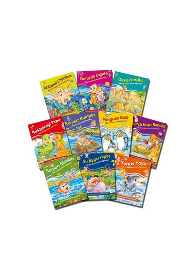 Allahın İsimlerini Öğreniyorum 1 Set 10 Kitap