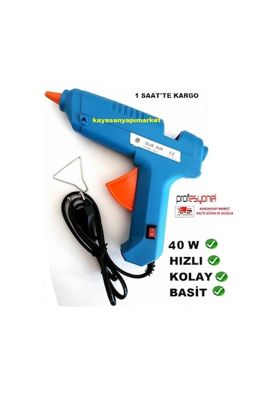 Silikon Tabancası 40 W Anahtarlı Sıcak Silikon Hızlı