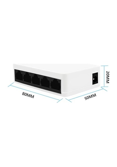 Ve Medya Için 5 Port Gigabit Ethernet Anahtarı
