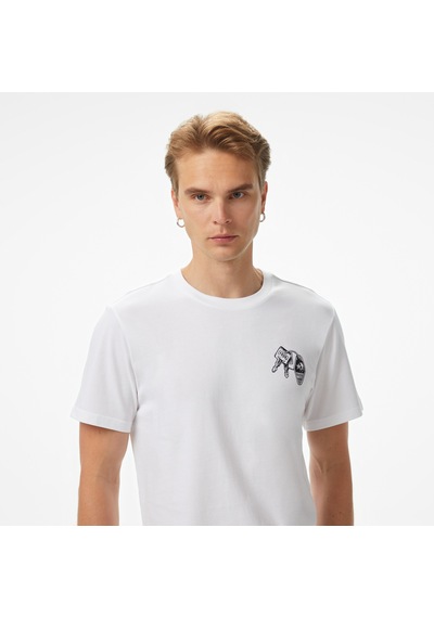 Converse Skeleton Party Erkek Beyaz T-shirt10027726