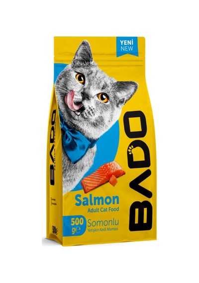 Bado Yetişkin Kedi Maması Somonlu 500gr