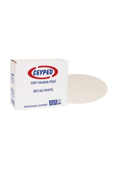 Yer Yıkama Pedi Beyaz 43 Cm - 509560145