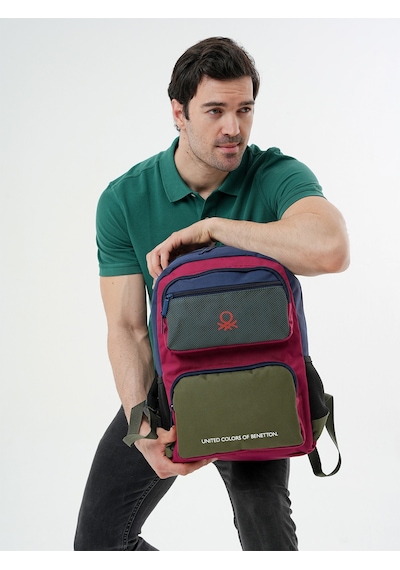 United Colors of Benetton Çok Renkli Unisex Günlük Kullanım Sırt Çantası