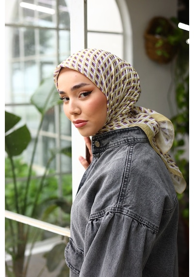 Silk Home Olinda Eşarp 48002-34 Açık Sarı