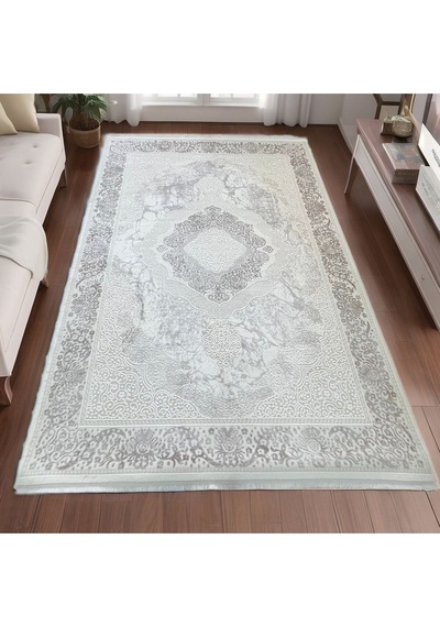 Mihra Halı % 100 Akrilik Kahverengi Salon, Oturma Odası Halısı