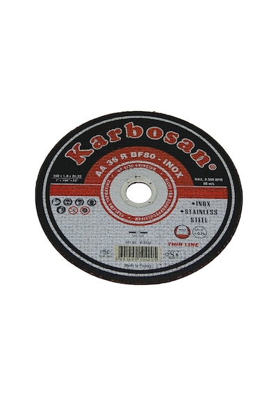 İnox Metal Kesici Disk 180mmx1.9x22 4434