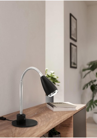 92873 Fo Masa Lambası,metal, Siyah Çok Renkli