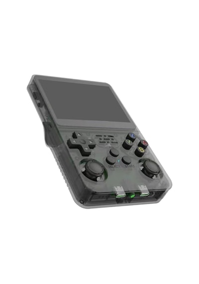 Konsol Plus R36S 3.5" IPS Ekran 15 000 Oyun 64 GB Retro El Oyun Konsolu - Siyah