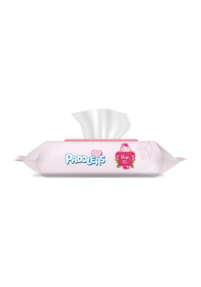 Gül Kokulu Islak Mendil 864 Yaprak (12x72) Koli- Yumuşak Dokulu %0 Paraben