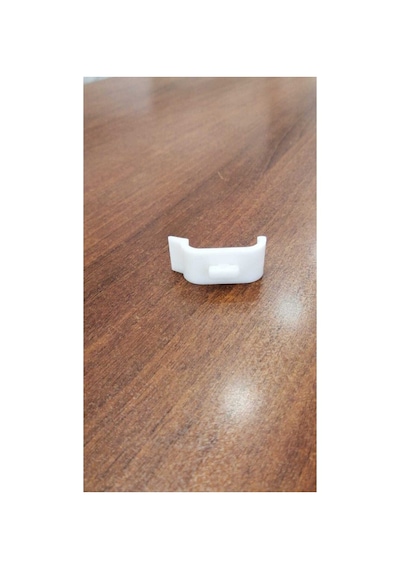 Stor Zebra Perde Pratik Kornişe Takma Aparatı 3,5 Cm 10 Adet Pratik Ayak Dar Boy Krem