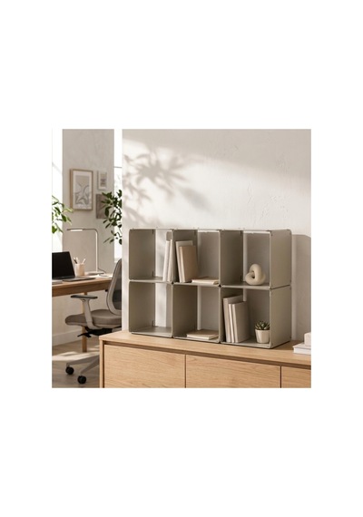 Node 6'lı Modüler Metal Açık Raf Ünitesi Konsol Ve Masaüstü Kitaplık 50x33 Cm Bej - 944245501 Bej Node 6'lı Modüler Metal Açık Raf Ünitesi Konsol Ve Masaüstü Kitaplık 50x33 Cm Bej - 944245501 Bej