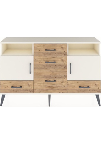 Arges Konsol 4 Raflı 5 Çekmeceli 2 Kapaklı 132x30x83 Aytaşı-aytaşı/çam Aytaşı/çam Arges Konsol 4 Raflı 5 Çekmeceli 2 Kapaklı 132x30x83 Aytaşı-aytaşı/çam Aytaşı/çam