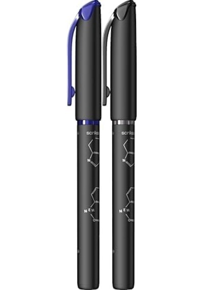 Offıce Dnal 0.7 Mm Jel Kalem Mavi & Siyah 2'li Blister, 0.7 Mm 124-Pembe