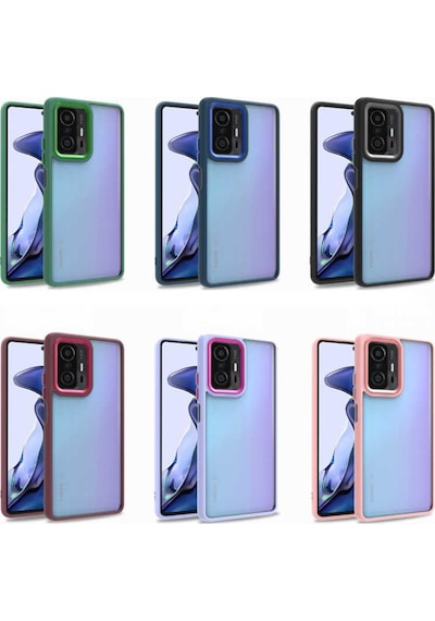 Xiaomi Mi 11T Pro 5G Kilif Flora Buton,Kenar Çevresi Renkli Kilif 559722078