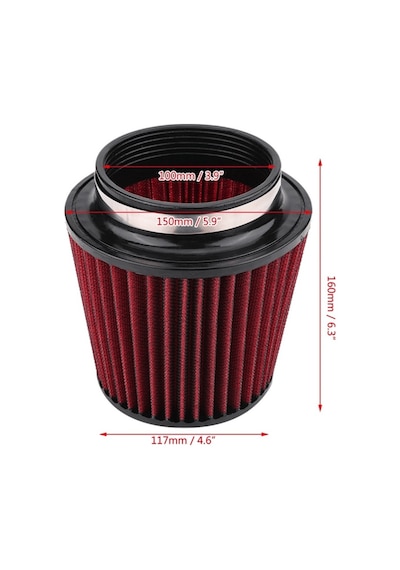 K&n Yüksek Performans Spor Hava Filtresi Universal Yıkanabilir High Flow Motor Filtresi