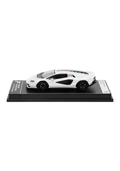 Hyper Car Lamborghini Countach Lpı 800-4 Bianco Siderale -league Collection 1/64 Model Araba