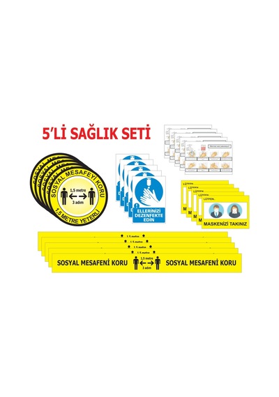 Sosyal Mesafe Seti