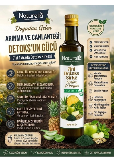 Naturella 7in1 Green Natural Mix Sirke