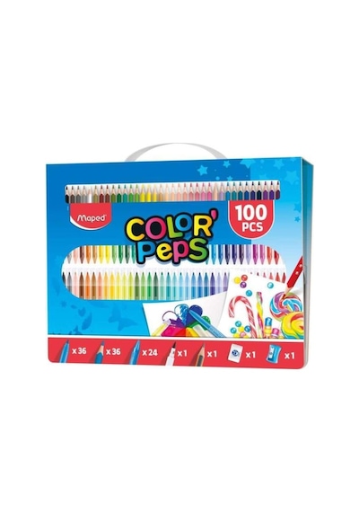 Maped Colorpeps 100 Parça N907003