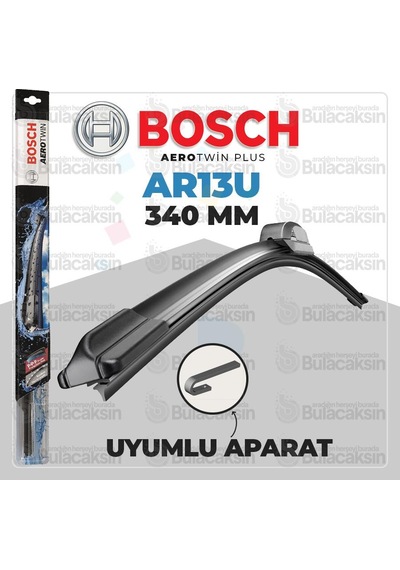 Bosch Aerotwin Retrofit Muz Silecek 340MM 34CM - Ar13U
