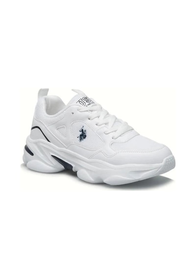 U.S. Polo Assn. Bob Wmn Beyaz Beyaz Kadın Sneaker 001